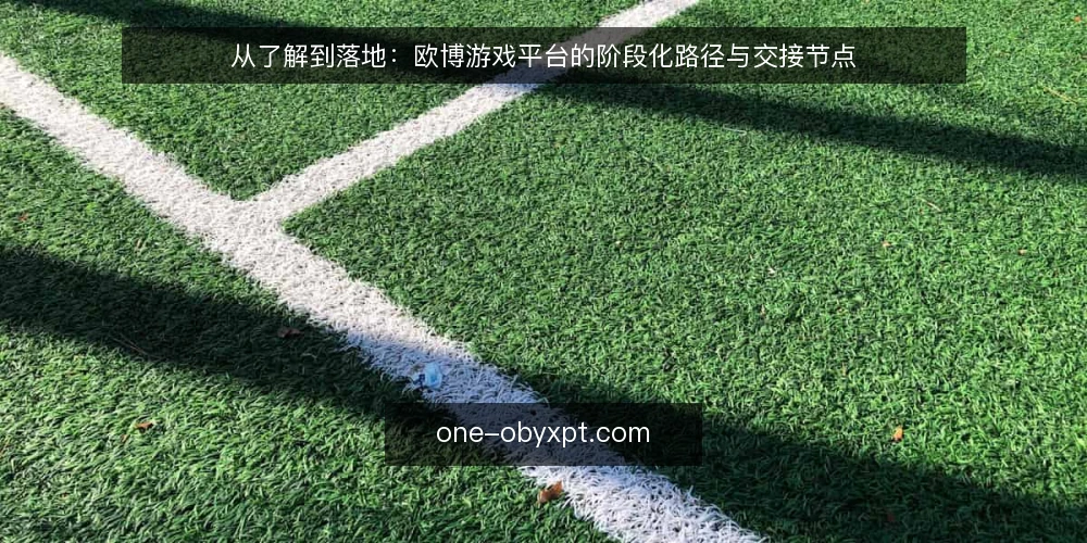 从了解到落地:欧博游戏平台的阶段化路径与交接节点 — 基线:先界定欧博游戏平台的使用边界 配图