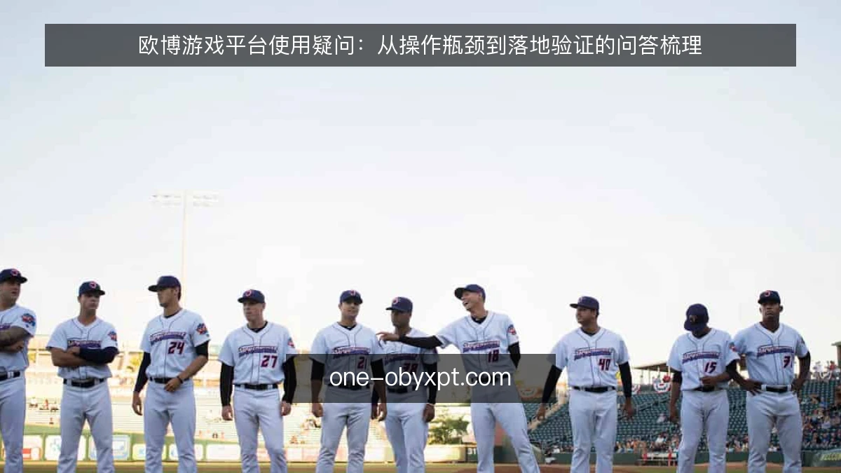 欧博游戏平台使用疑问：从操作瓶颈到落地验证的问答梳理